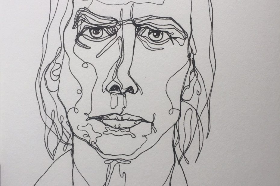 Pen drawing of Nick