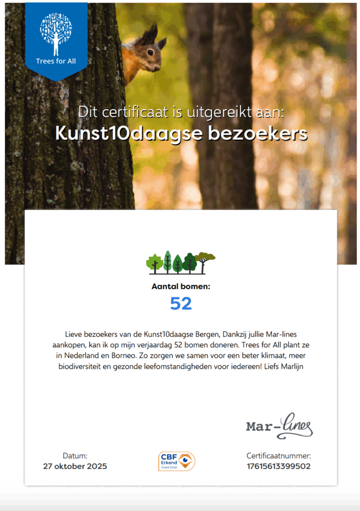 Certificaat k10d Bergen